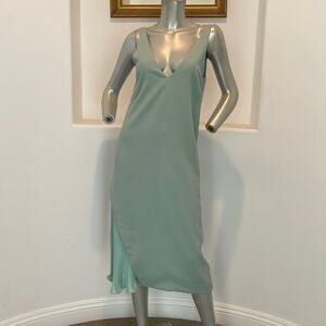 bc/ Blessed Are The Meek Boast Dress Midi Mint Green Size 2